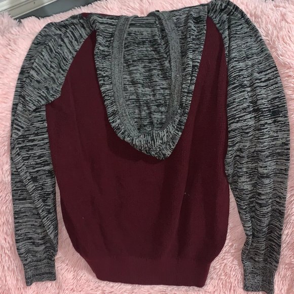 Men's Pullover Sweater Hoodie Sz: L - Picture 4 of 7